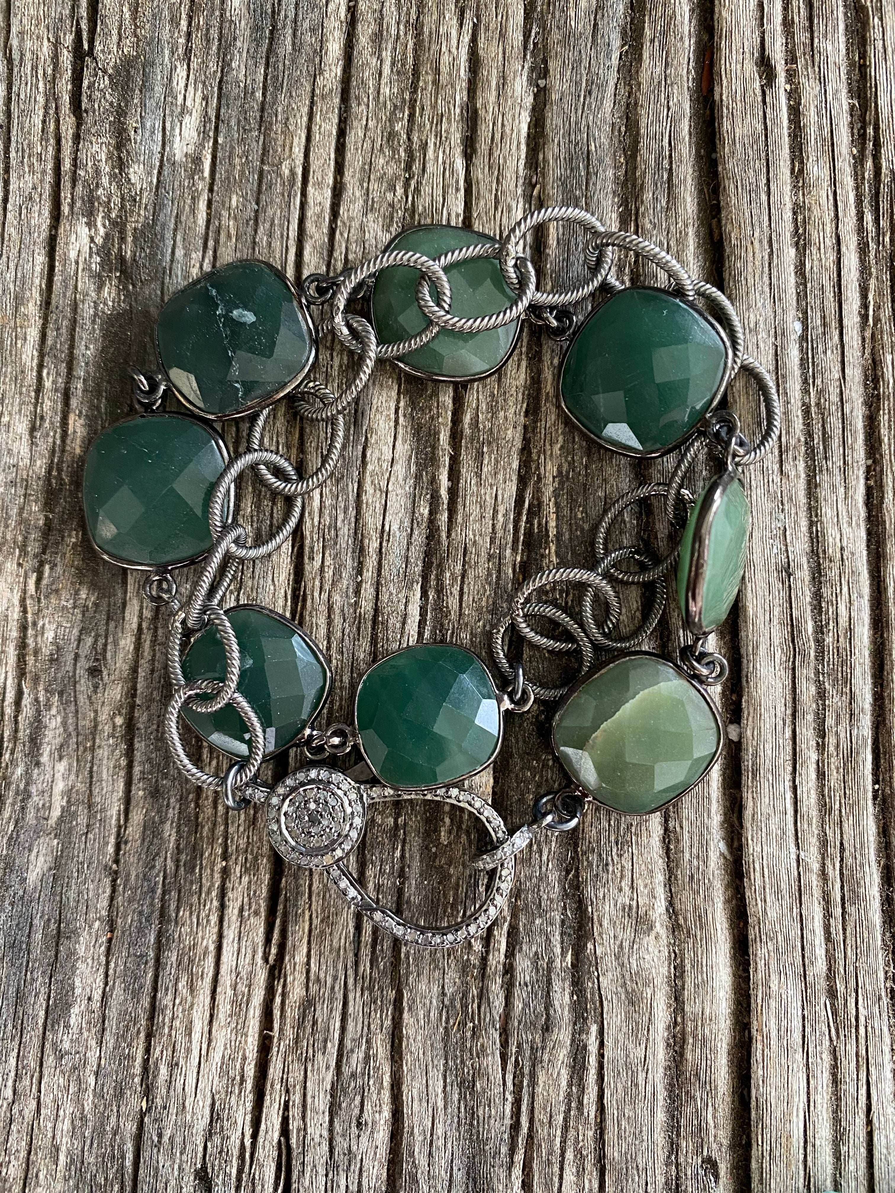 Chain and Beaded Bracelets