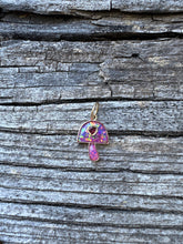 Opal Mushrooms with 14k Gold Details