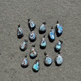Golden Hill and Pave Diamond Pendants