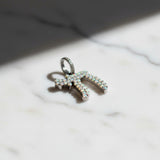 Pearl and Diamond Chai Pendant