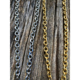Rugged and Lightweight Chain with Pave Diamond Clasp