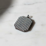 Pearls and Diamond Octagon Pendant