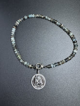 Saint Christopher Round Pendant with Diamond