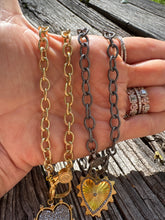 Twisted Thick Silver Chain with Diamond Clasp