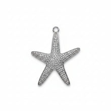 Pave Diamond Starfish