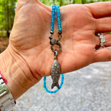 Pave Diamond Fish Pendant