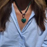 Silk Twisted Cord with Diamond Clasp