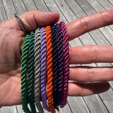 Silk Twisted Cord with Diamond Clasp