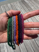 Silk Twisted Cord with Diamond Clasp
