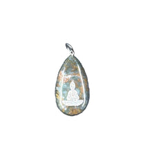 Jasper Pendant with Diamond Detail