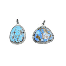 Golden Hill and Diamond Pendant