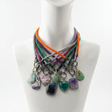 Silk Twisted Cord with Diamond Clasp