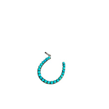 Large Turquoise Horseshoe Pendant