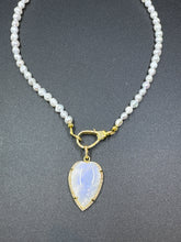 Moonstone Teardrop Pendant