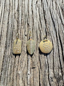 Small Gold Assorted Pendants