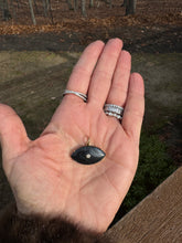 Evil Eye with 14k Gold Details and Solitaire Diamond