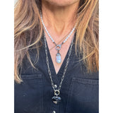 Sea Pearl Necklace with Diamond Clasp