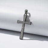 Pave Diamond Cross Pendant