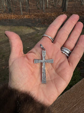 Pave Diamond Cross Pendant