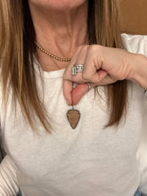 Stone Arrowhead with Diamond Border