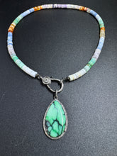 Variscite & Diamond One-of-a-Kind Pendant