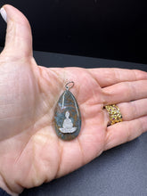 Jasper Pendant with Diamond Detail