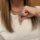 Small Diamond Heart Pendant