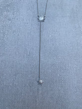 Double Starburst Lariat Necklace