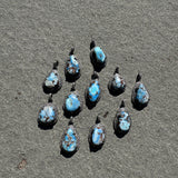 Golden Hill and Pave Diamond Pendants