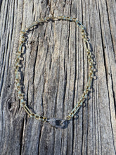 Fancy Paperclip Design Gold Chain Necklace with Diamond Clasp