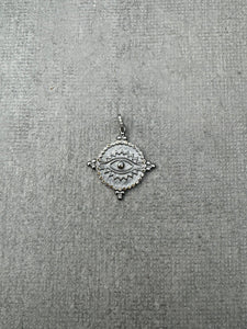 Evil Eye Pendant with Diamond Details