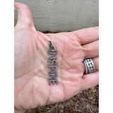 Pave Diamond Inspirational Pendant