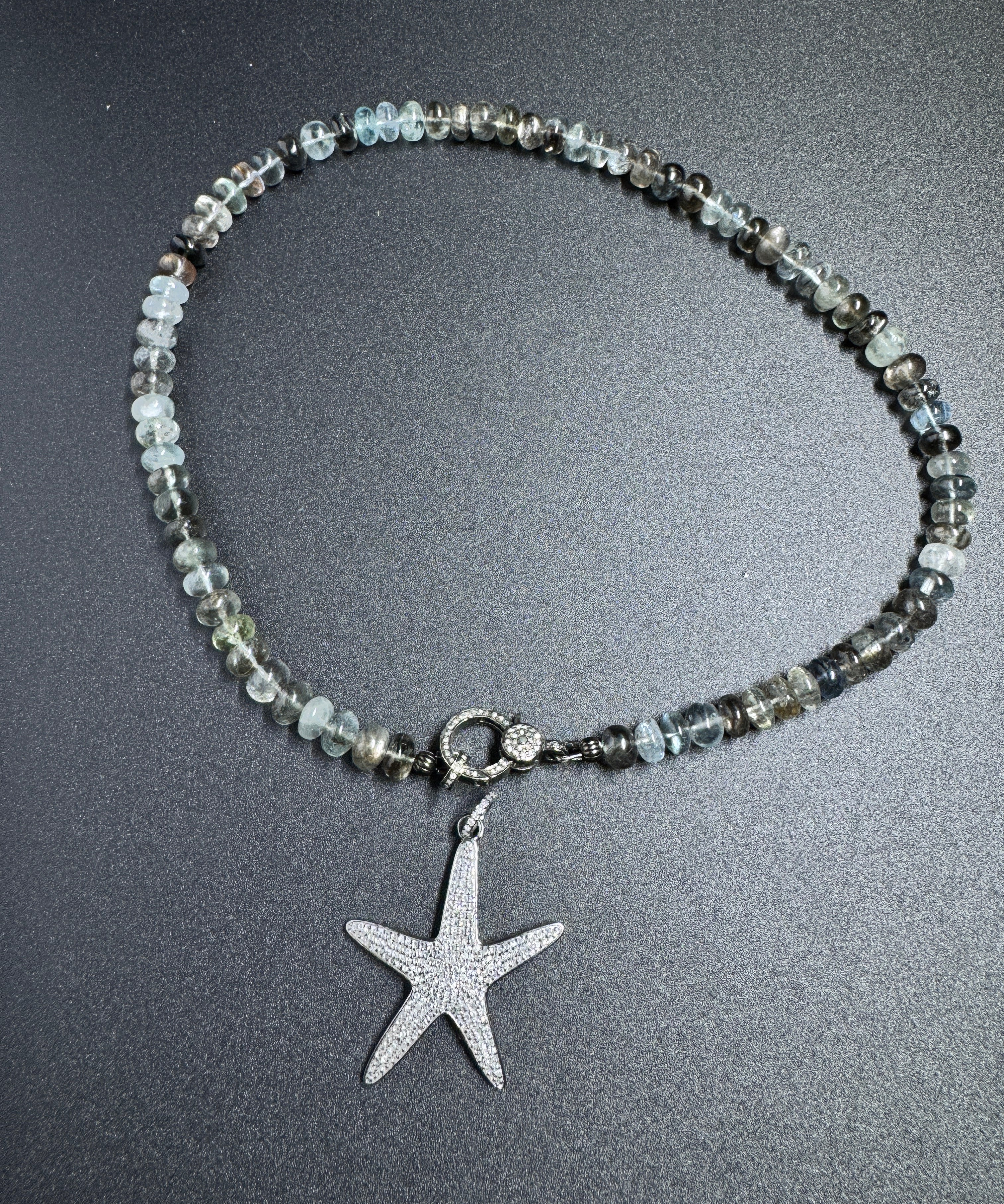 Pave Diamond Starfish