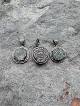 Coin Pendants with Diamond Details