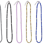 Small Gemstone Beaded Necklace