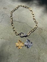 Clover Pendant with Diamond LOVE