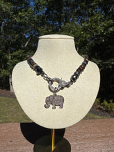 Pave Diamond Elephant Pendant