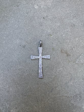 Pave Diamond Cross Pendant