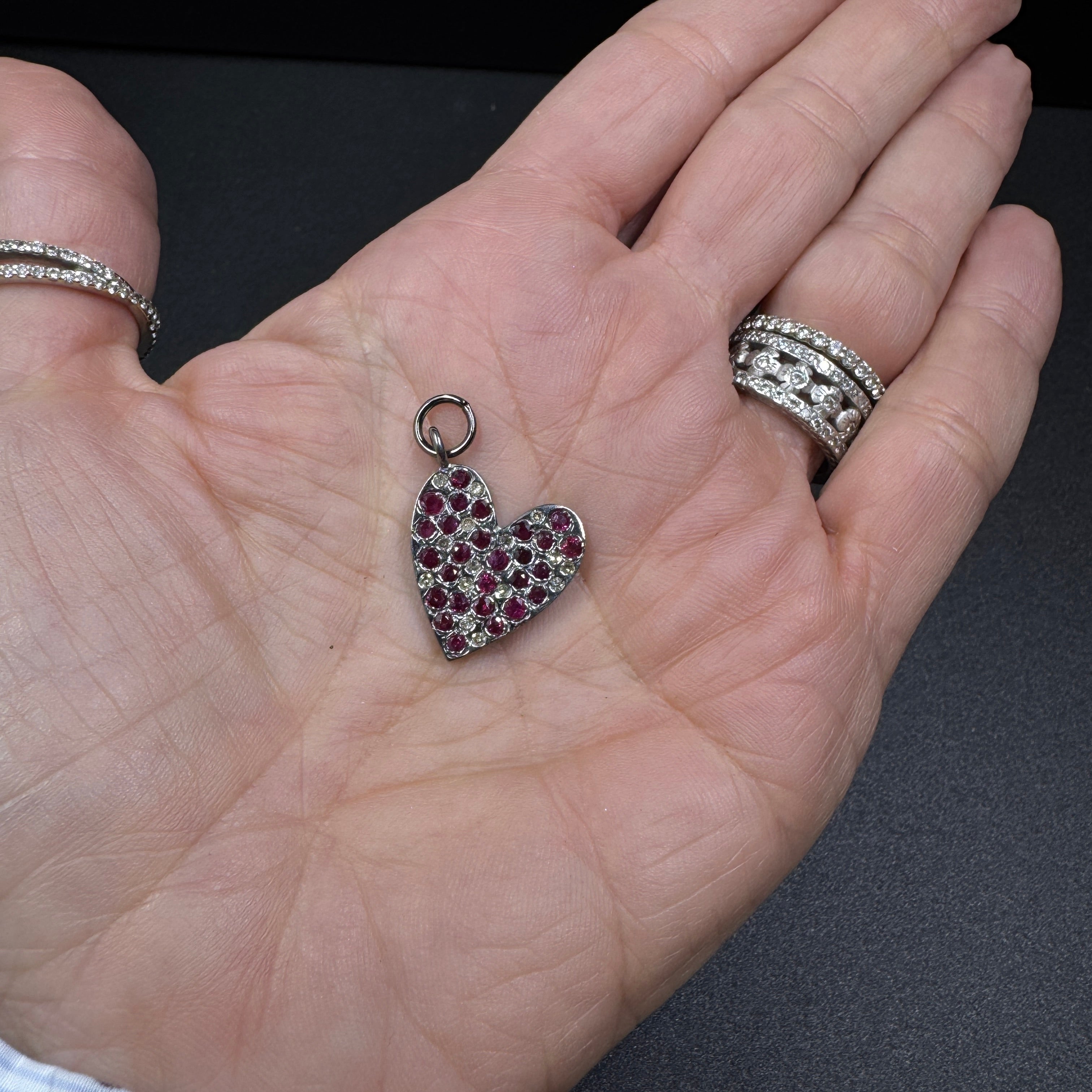 Ruby and Diamond Heart