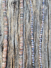 Mystic Moonstone Beaded Necklace with Pave Diamond Clasp