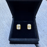 Lab Grown Diamond Bezel Stud Earrings