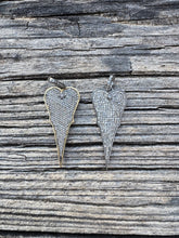 Diamond Heart Dagger Pendant