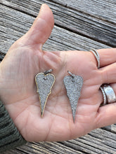 Diamond Heart Dagger Pendant