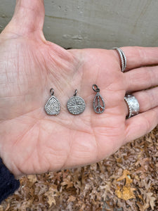 Mini Pave Diamond Mini Assorted Charms