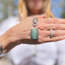 Aquamarine and Diamond Pendants