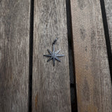Small Pave Diamond Starburst Pendant