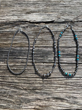 Navajo Pearl Silver Beaded Necklaces