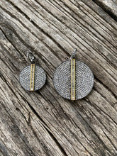 Pave Diamond and Baguette Disc