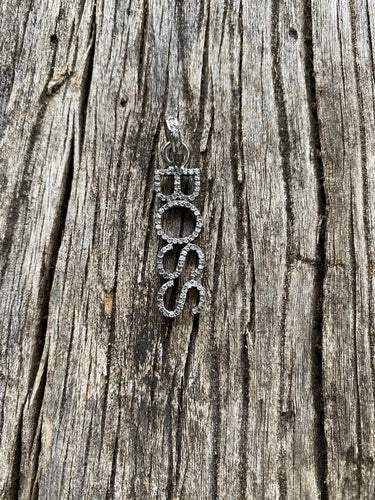 Pave Diamond Boss Pendant