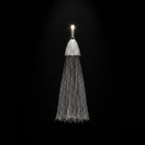 Pave Diamond Cap Tassel Pendant